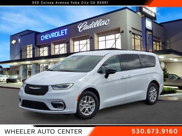 2024 Chrysler Pacifica Touring L FWD in Bright White Clear — front three-quarter view