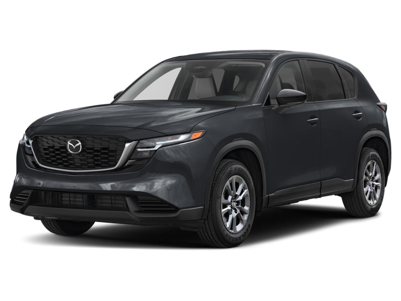 2026 Mazda Mazda CX-5 2.5 S Select AWD in Jet Black Mica — front three-quarter view