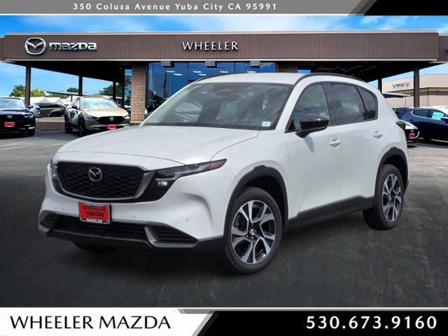2026 Mazda Mazda CX-5 2.5 S Preferred AWD in Rhodium White Metallic — front three-quarter view