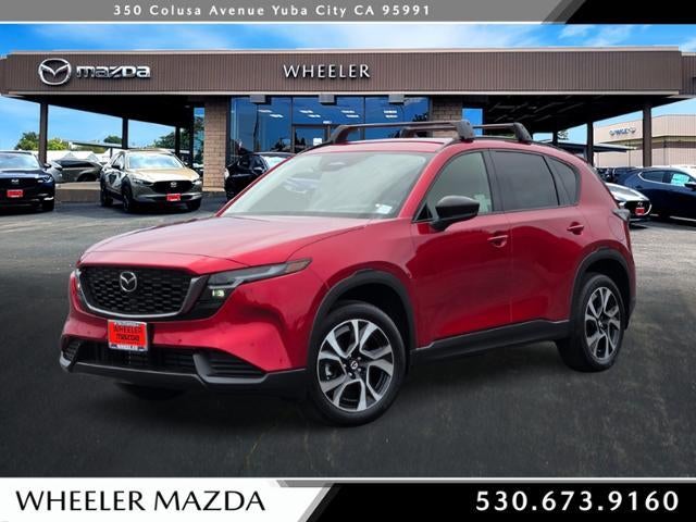 2026 Mazda Mazda CX-5 2.5 S Preferred AWD in Soul Red Crystal Metallic — front three-quarter view